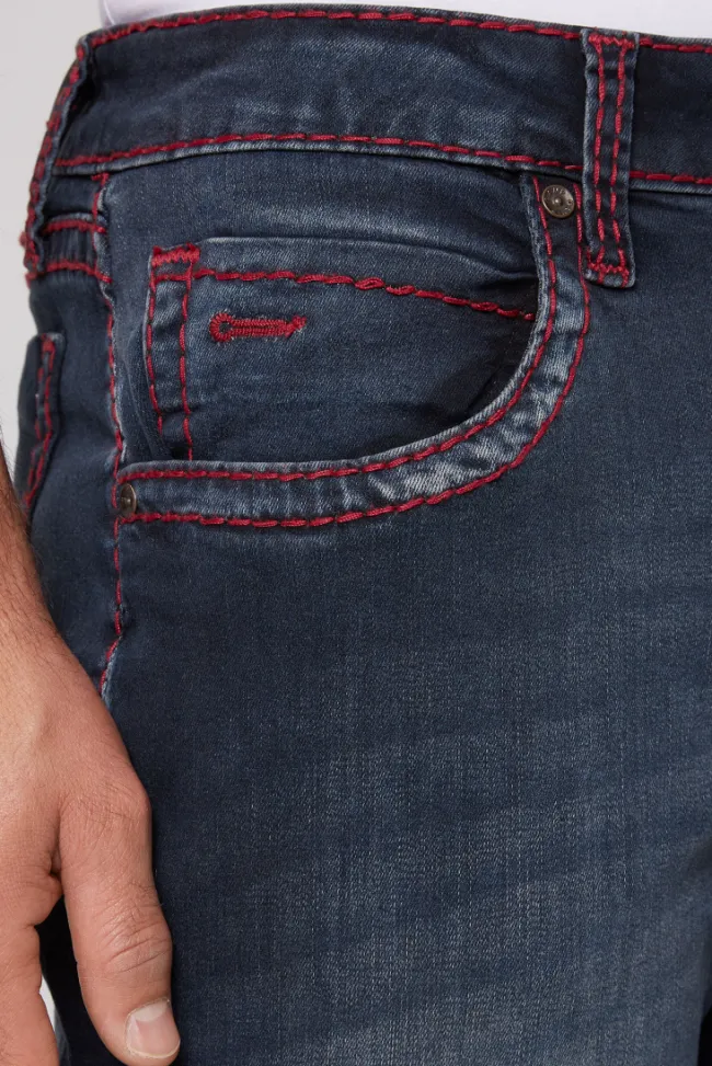Herren CAMP DAVID & SOCCX Jeans NI:CO Regular Fit black used