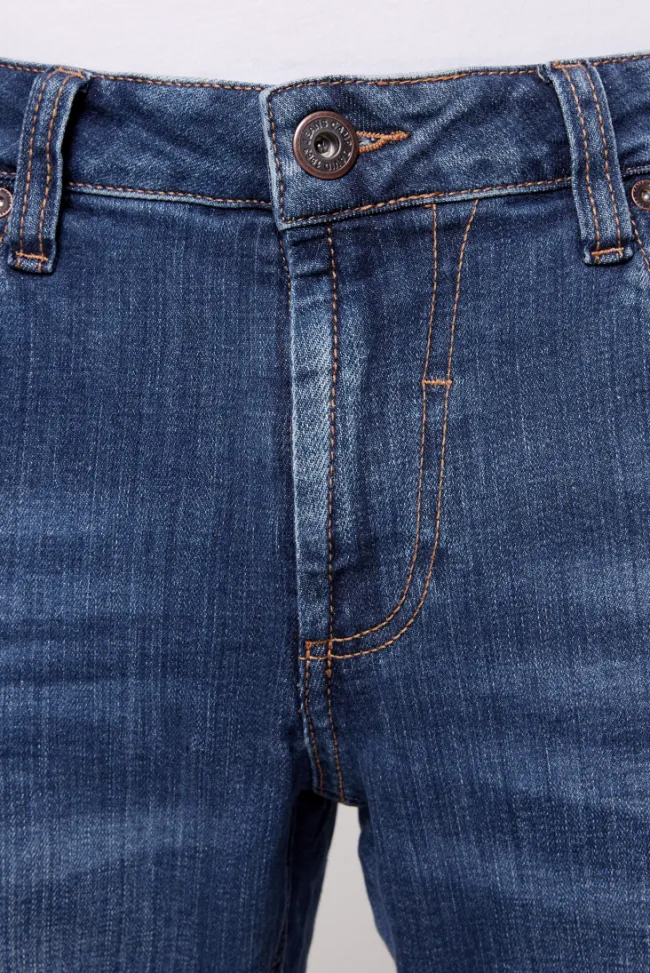 Herren CAMP DAVID & SOCCX Jeans NI:CO Regular Fit blue used