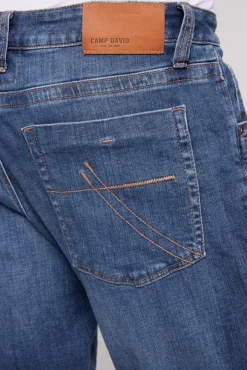 Herren CAMP DAVID & SOCCX Jeans NI:CO Regular Fit blue used