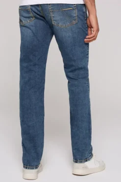 Herren CAMP DAVID & SOCCX Jeans NI:CO Regular Fit blue used