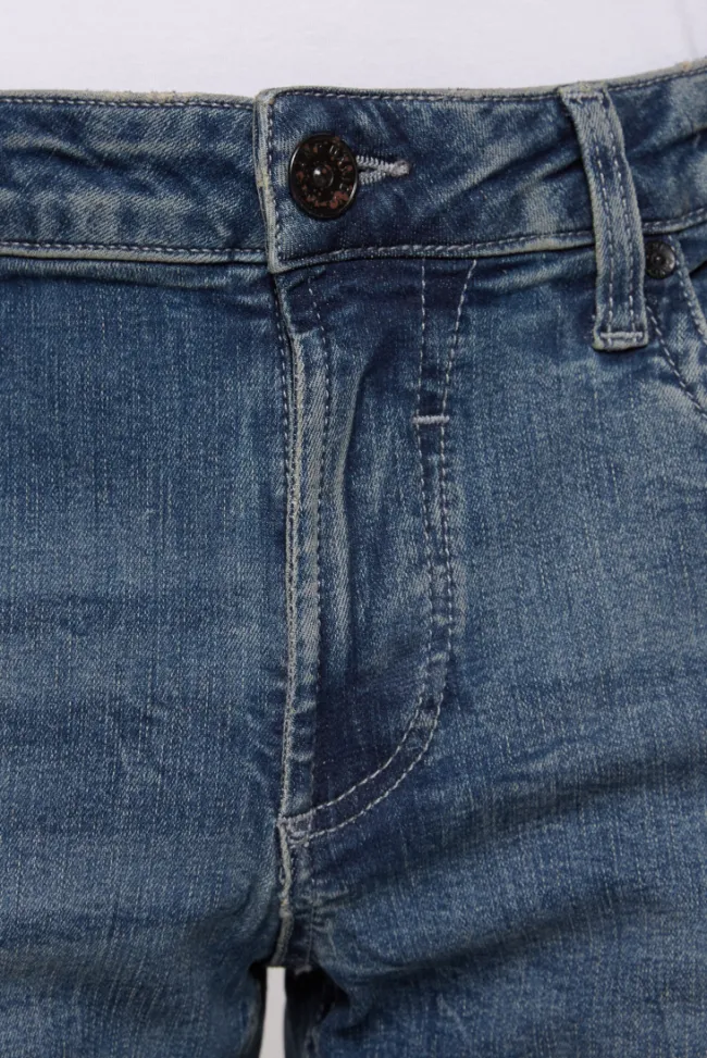 Herren CAMP DAVID & SOCCX Jeans NI:CO Regular Fit dark blue printed