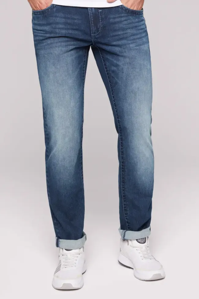 Herren CAMP DAVID & SOCCX Jeans NI:CO Regular Fit dark blue jogg