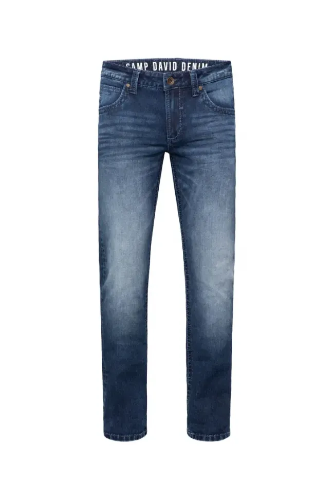 Herren CAMP DAVID & SOCCX Jeans NI:CO Regular Fit dark blue jogg