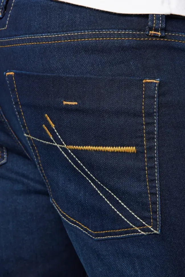 Herren CAMP DAVID & SOCCX Jeans NI:CO Regular Fit dark blue jogg