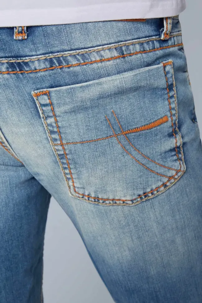 Herren CAMP DAVID & SOCCX Jeans NI:CO Regular Fit light vintage