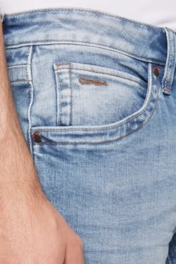 Herren CAMP DAVID & SOCCX Jeans NI:CO Regular Fit light blue used