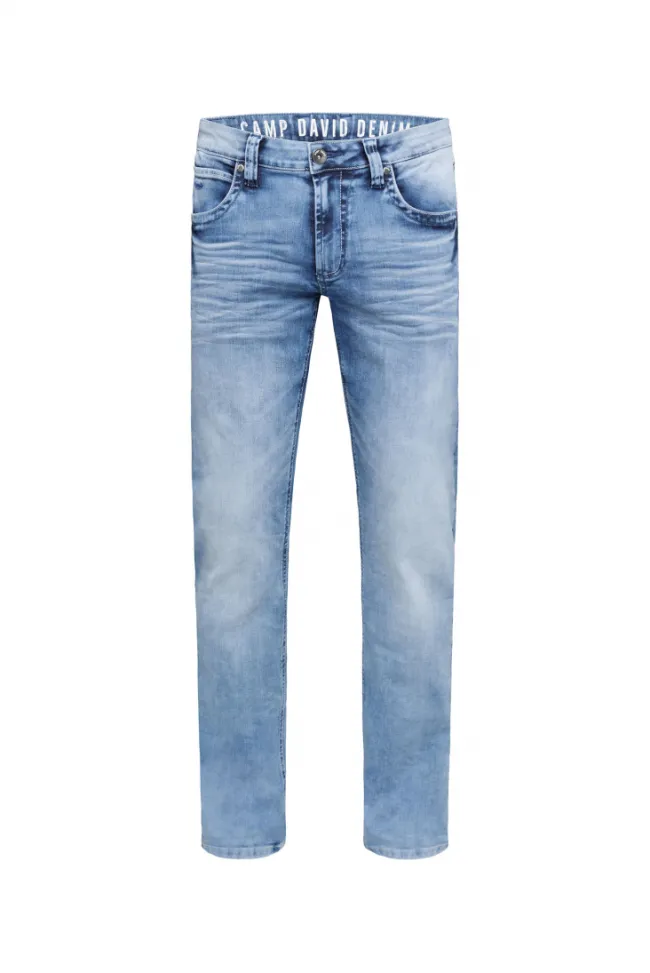 Herren CAMP DAVID & SOCCX Jeans NI:CO Regular Fit mid blue used