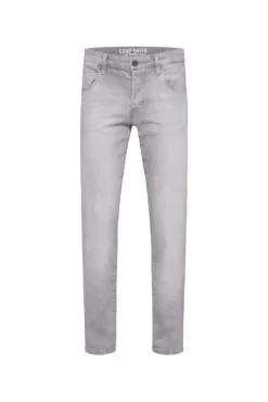 Herren CAMP DAVID & SOCCX Jeans RO:BI Slim Fit light grey