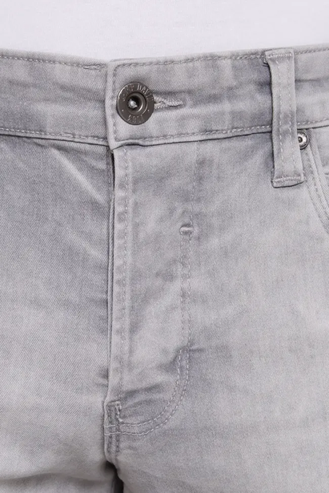 Herren CAMP DAVID & SOCCX Jeans RO:BI Slim Fit light grey