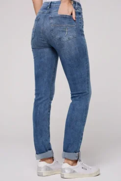 Damen CAMP DAVID & SOCCX Jeans RO:MY Regular Fit blue vintage