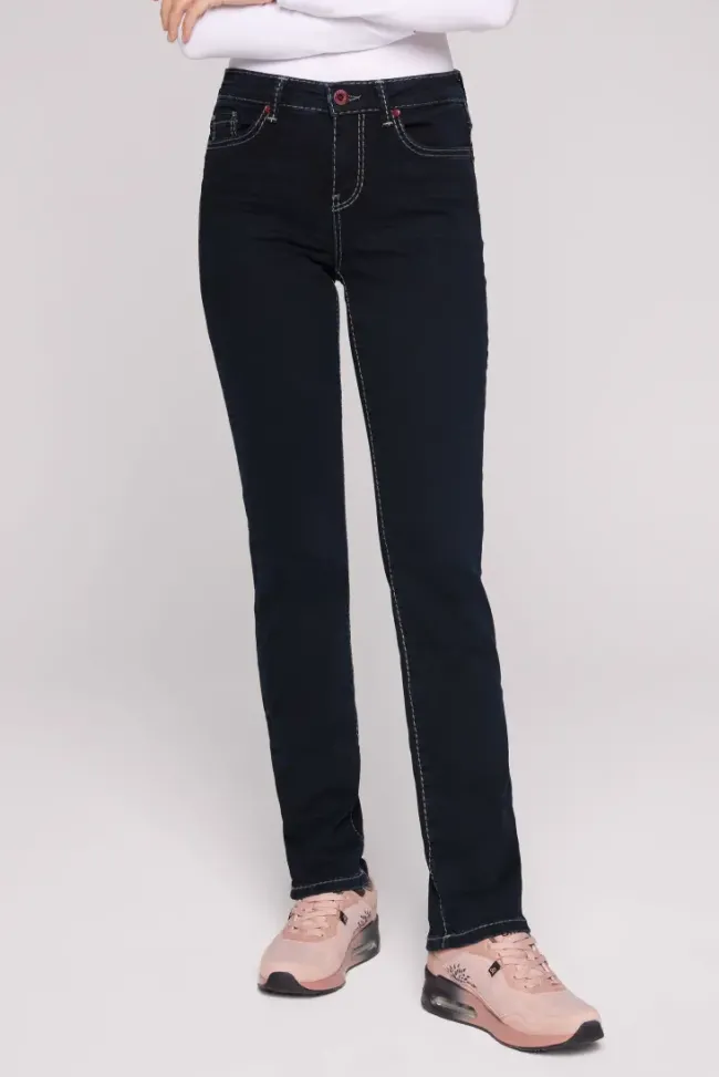 Damen CAMP DAVID & SOCCX Jeans RO:MY Regular Fit blue black