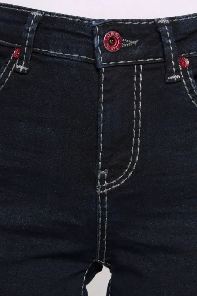 Damen CAMP DAVID & SOCCX Jeans RO:MY Regular Fit blue black