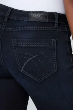 Damen CAMP DAVID & SOCCX Jeans RO:MY Regular Fit blue black used