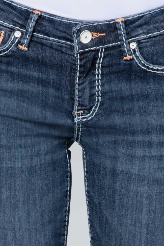 Damen CAMP DAVID & SOCCX Jeans RO:MY Regular Fit dark used vintage
