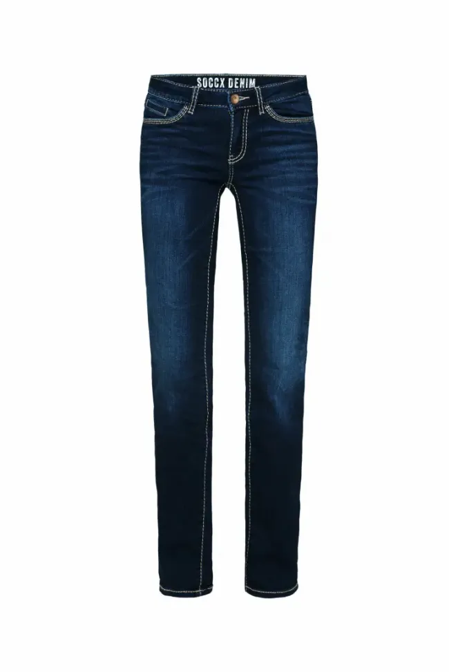 Damen CAMP DAVID & SOCCX Jeans RO:MY Regular Fit dark blue