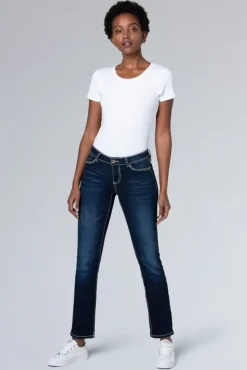 Damen CAMP DAVID & SOCCX Jeans RO:MY Regular Fit dark blue