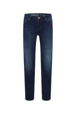 Damen CAMP DAVID & SOCCX Jeans RO:MY Regular Fit dark indigo jogg