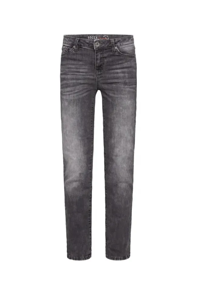 Damen CAMP DAVID & SOCCX Jeans RO:MY Regular Fit grey used