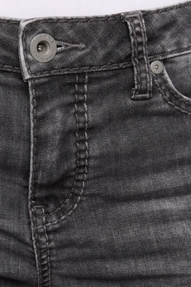 Damen CAMP DAVID & SOCCX Jeans RO:MY Regular Fit grey used