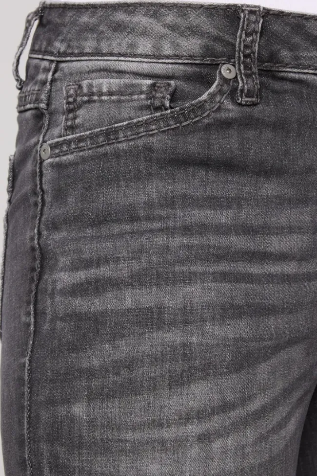 Damen CAMP DAVID & SOCCX Jeans RO:MY Regular Fit grey used