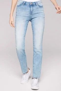 Damen CAMP DAVID & SOCCX Jeans RO:MY Regular Fit jogg bleached blue