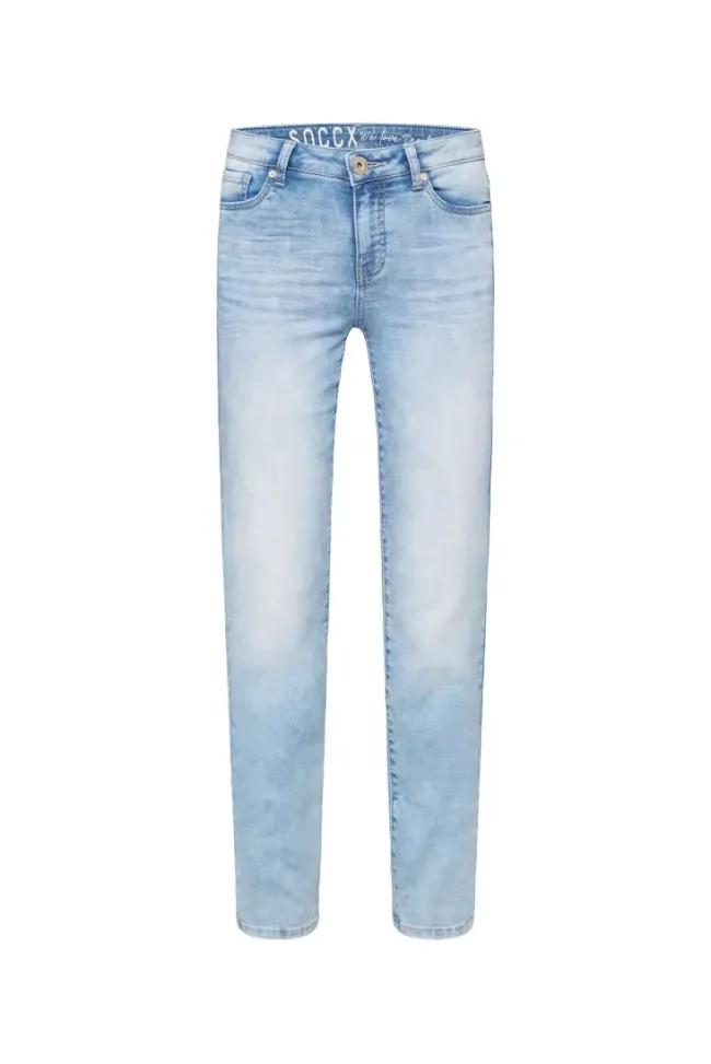 Damen CAMP DAVID & SOCCX Jeans RO:MY Regular Fit jogg bleached blue