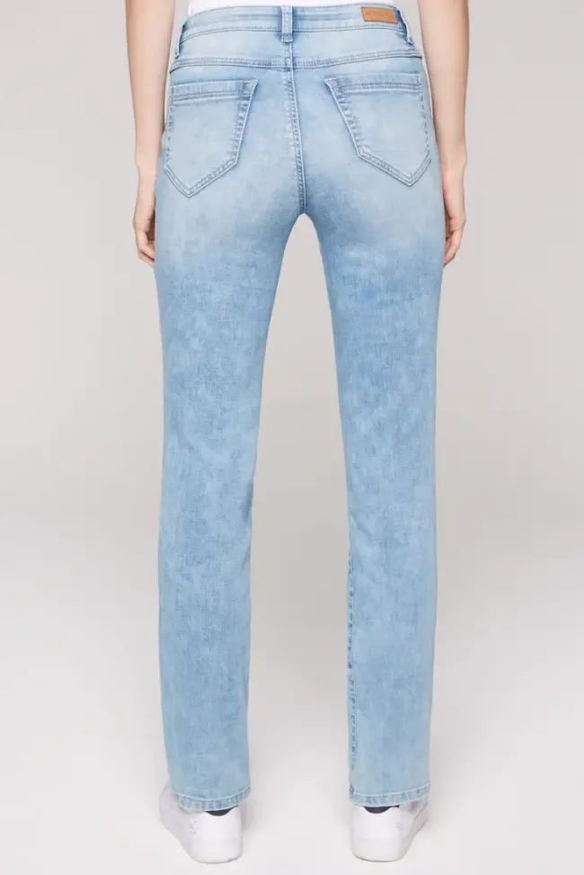 Damen CAMP DAVID & SOCCX Jeans RO:MY Regular Fit jogg bleached blue