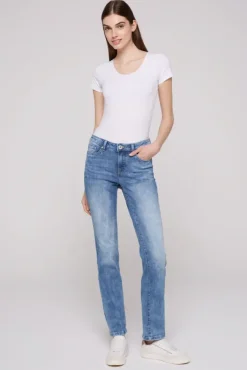 Damen CAMP DAVID & SOCCX Jeans RO:MY Regular Fit light blue