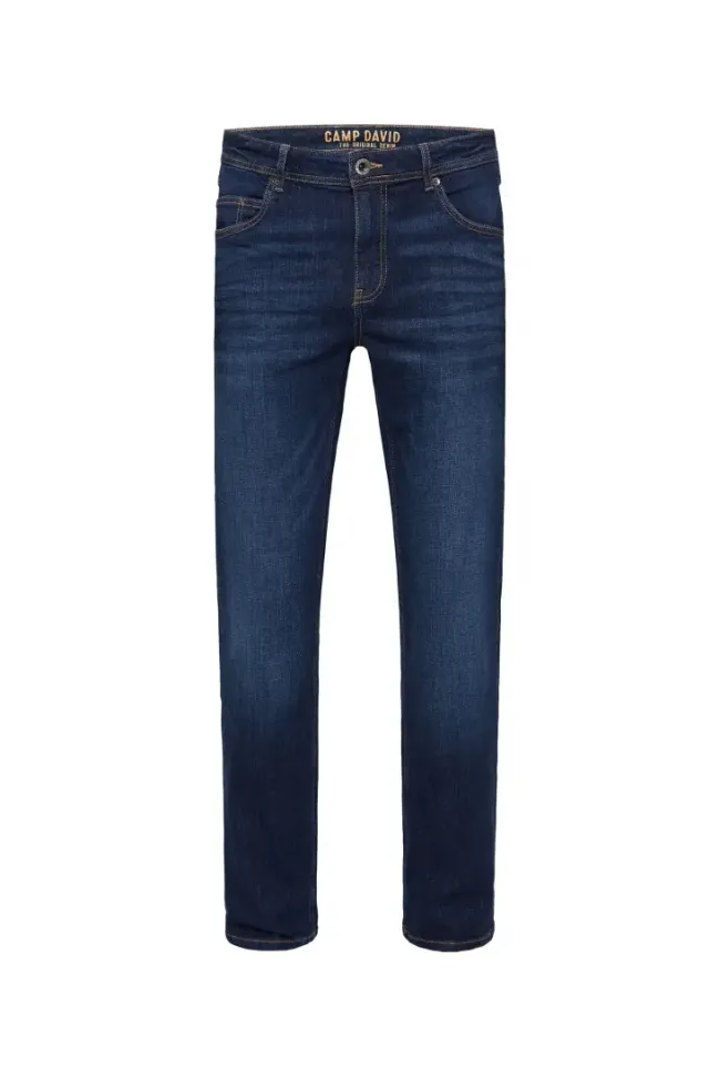 Herren CAMP DAVID & SOCCX Jeans ST:VE Regular Fit clean blue