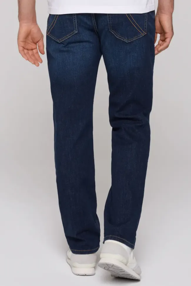 Herren CAMP DAVID & SOCCX Jeans ST:VE Regular Fit clean blue