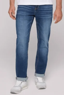 Herren CAMP DAVID & SOCCX Jeans ST:VE Regular Fit real blue