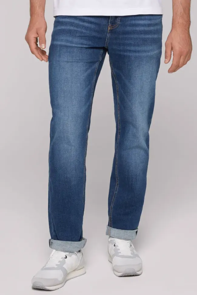 Herren CAMP DAVID & SOCCX Jeans ST:VE Regular Fit real blue