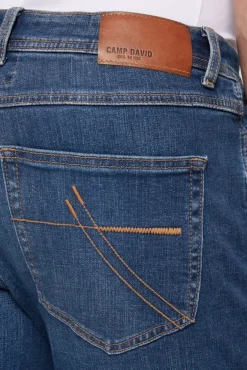 Herren CAMP DAVID & SOCCX Jeans ST:VE Regular Fit real blue