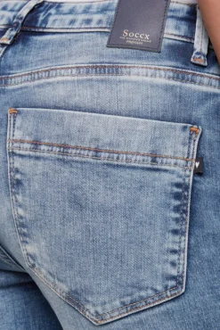 Damen CAMP DAVID & SOCCX Jeans SU:SI Regular Fit smooth blue