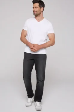 Herren CAMP DAVID & SOCCX Jeans VI:NCE Comfort Fit used anthracite