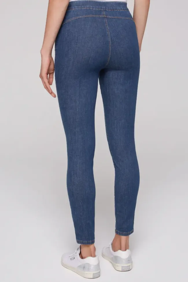 Damen CAMP DAVID & SOCCX Jeggings PI:A Skinny Fit blue used