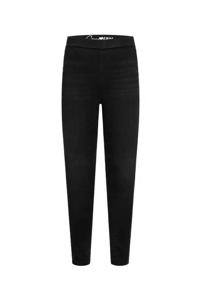 Damen CAMP DAVID & SOCCX Jeggings PI:A Skinny Fit black used