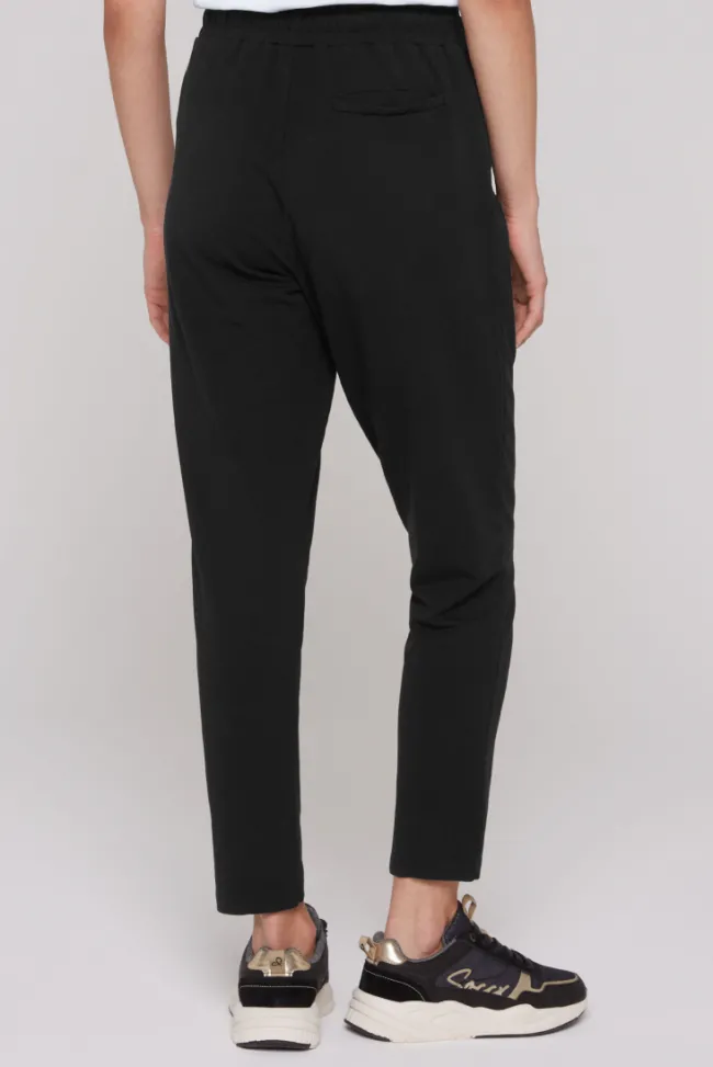 Damen CAMP DAVID & SOCCX Jerseyhose mit Elastikbund und Biesen