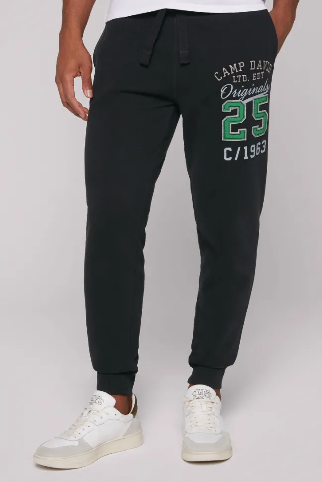 Herren CAMP DAVID & SOCCX Jogginghose mit Retro-Artwork