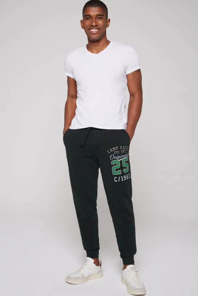 Herren CAMP DAVID & SOCCX Jogginghose mit Retro-Artwork