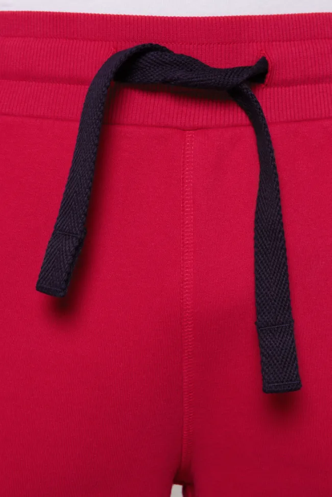 Herren CAMP DAVID & SOCCX Jogginghose mit Retro-Artwork royal red