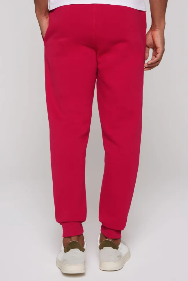 Herren CAMP DAVID & SOCCX Jogginghose mit Retro-Artwork royal red