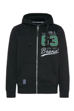 Herren CAMP DAVID & SOCCX Kapuzensweatjacke mit Retro-Artwork
