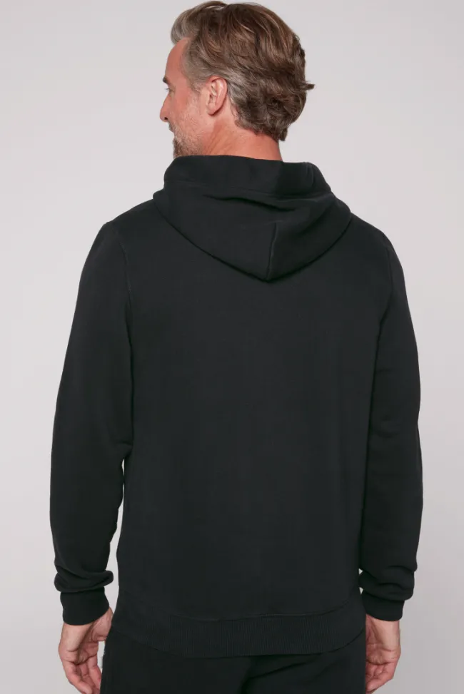Herren CAMP DAVID & SOCCX Kapuzensweatjacke mit Retro-Artwork