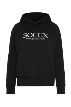Damen CAMP DAVID & SOCCX Kapuzensweatshirt mit Logo Print