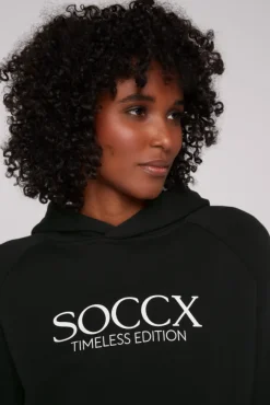 Damen CAMP DAVID & SOCCX Kapuzensweatshirt mit Logo Print