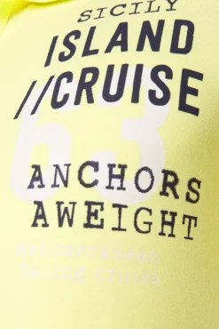 Herren CAMP DAVID & SOCCX Kurzarmpolo aus Pikee mit Label Print