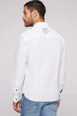 Herren CAMP DAVID & SOCCX Langarmhemd mit Color-Blocking und Artworks