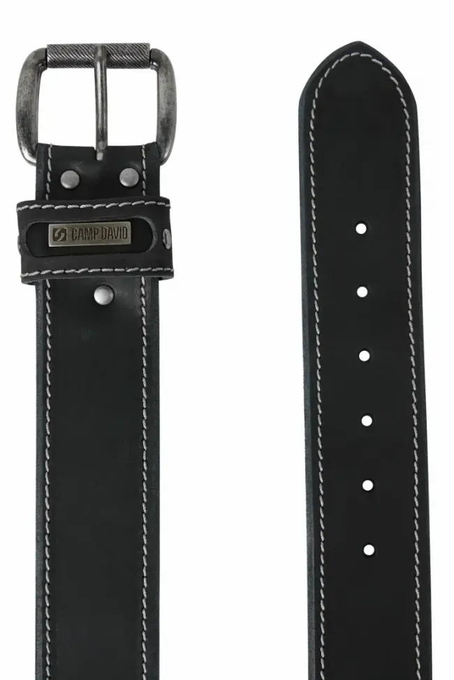 Herren CAMP DAVID & SOCCX Ledergürtel