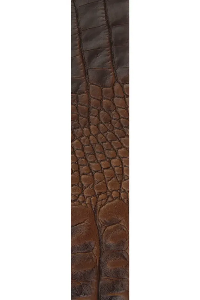Herren CAMP DAVID & SOCCX Ledergürtel im Used Look dark brown